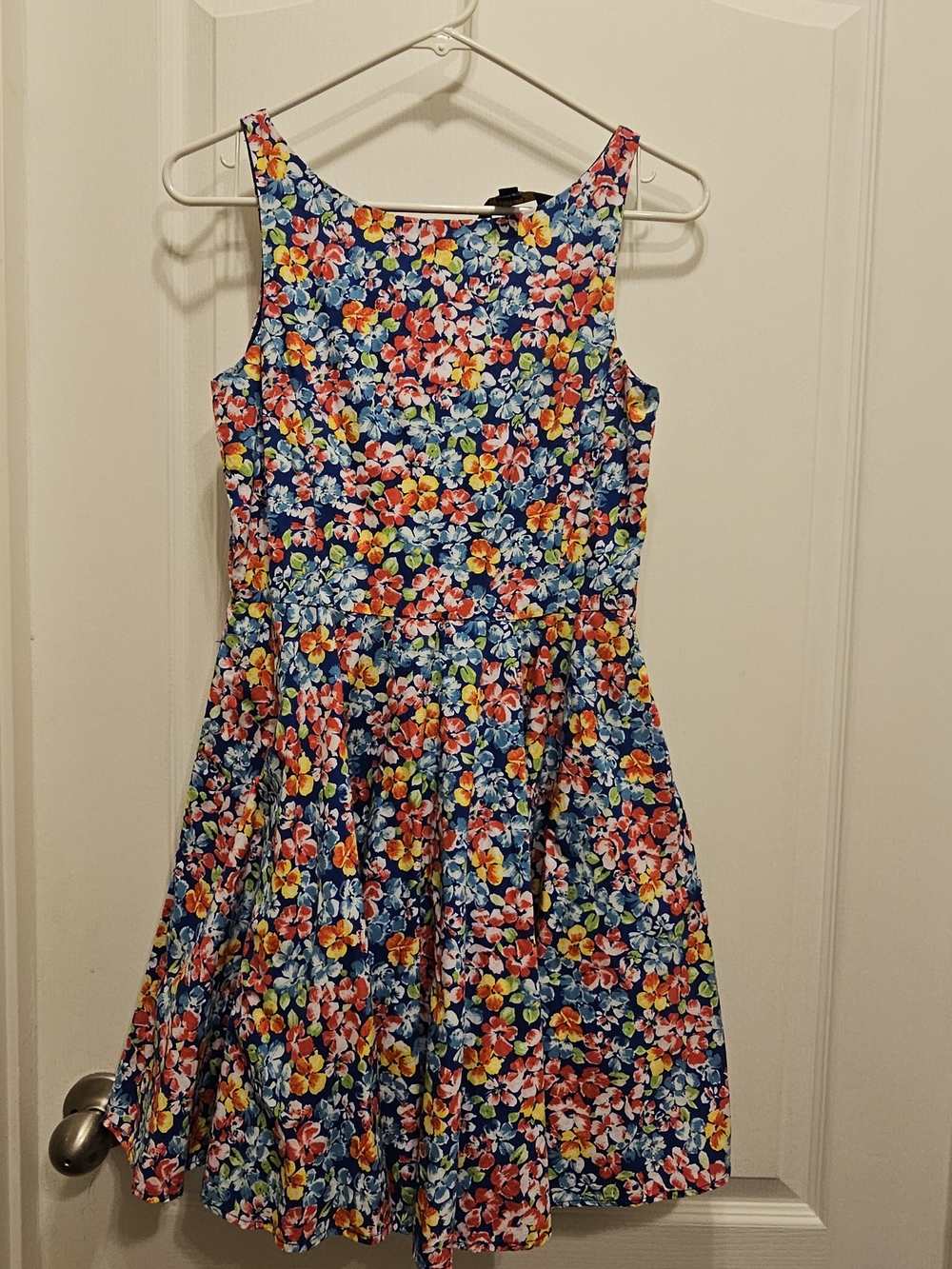 Polo Ralph Lauren Girls Navy Multi-Color Floral Sundress